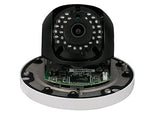 Hikvision DS-2CD2132F-I 12mm Network Outdoor Dome Camera, 3MP/1080P, H.264, Day/Night, IR to 30M, 3 Axis Gimbal, IP66 Standard, POE/12VDC (Renewed)