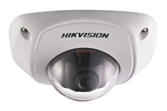 Hikvision DS-2CD7164-E 1.3MP Network Mini Dome Camera w/ 4mm Lens (Renewed)