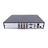 Hikvision EKT-K82T26 Kit, 8 Channel DVR with 2TB HDD & 6 TurboHD ECT-T12F2 2MP IR Outdoor Cameras, (2.8 mm Fixed Lens), BNC Connection (Renewed)